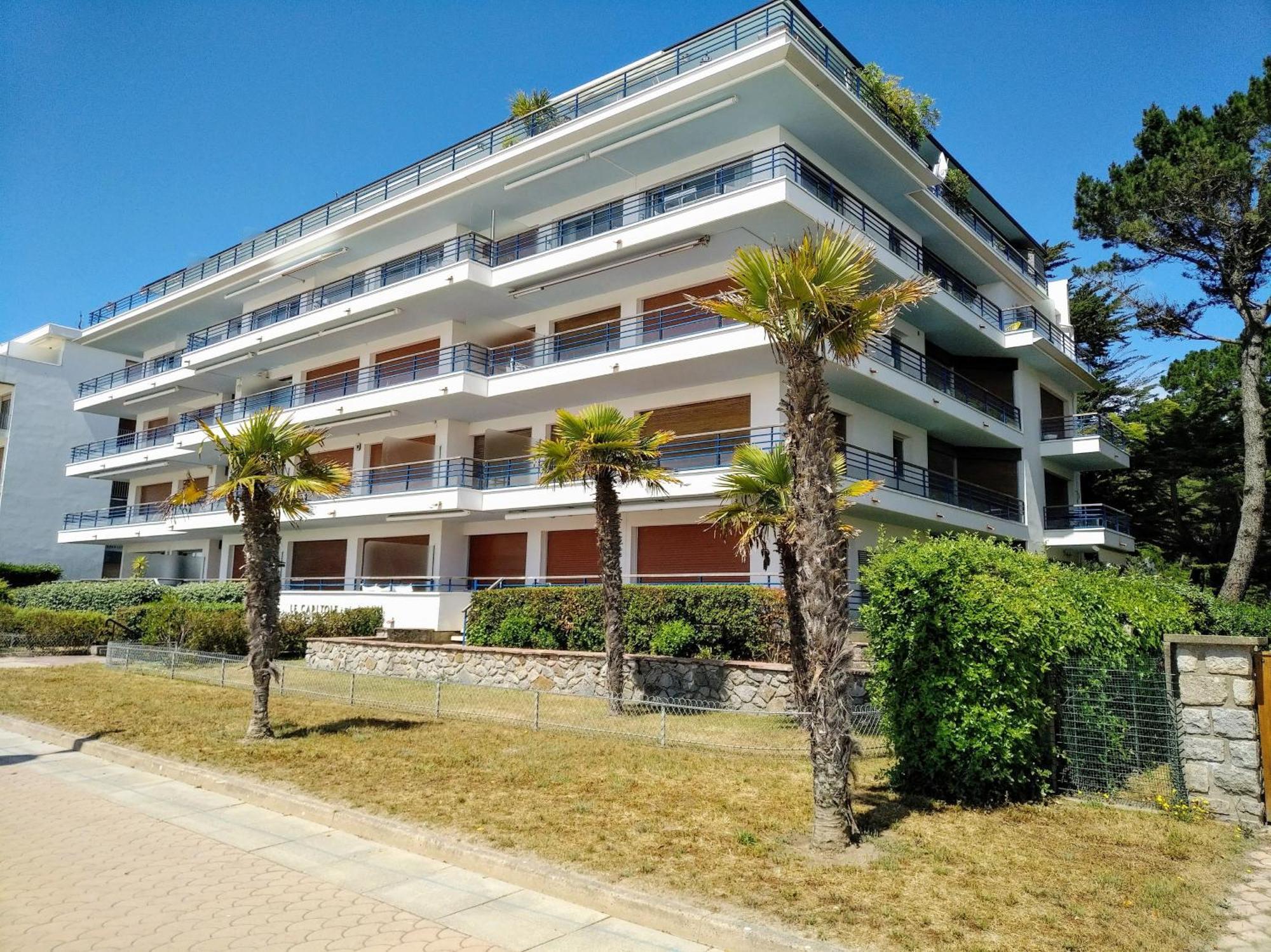 Le Capitole - Studio Plage Benoit Dans Residence Face Mer La Baule Dış mekan fotoğraf