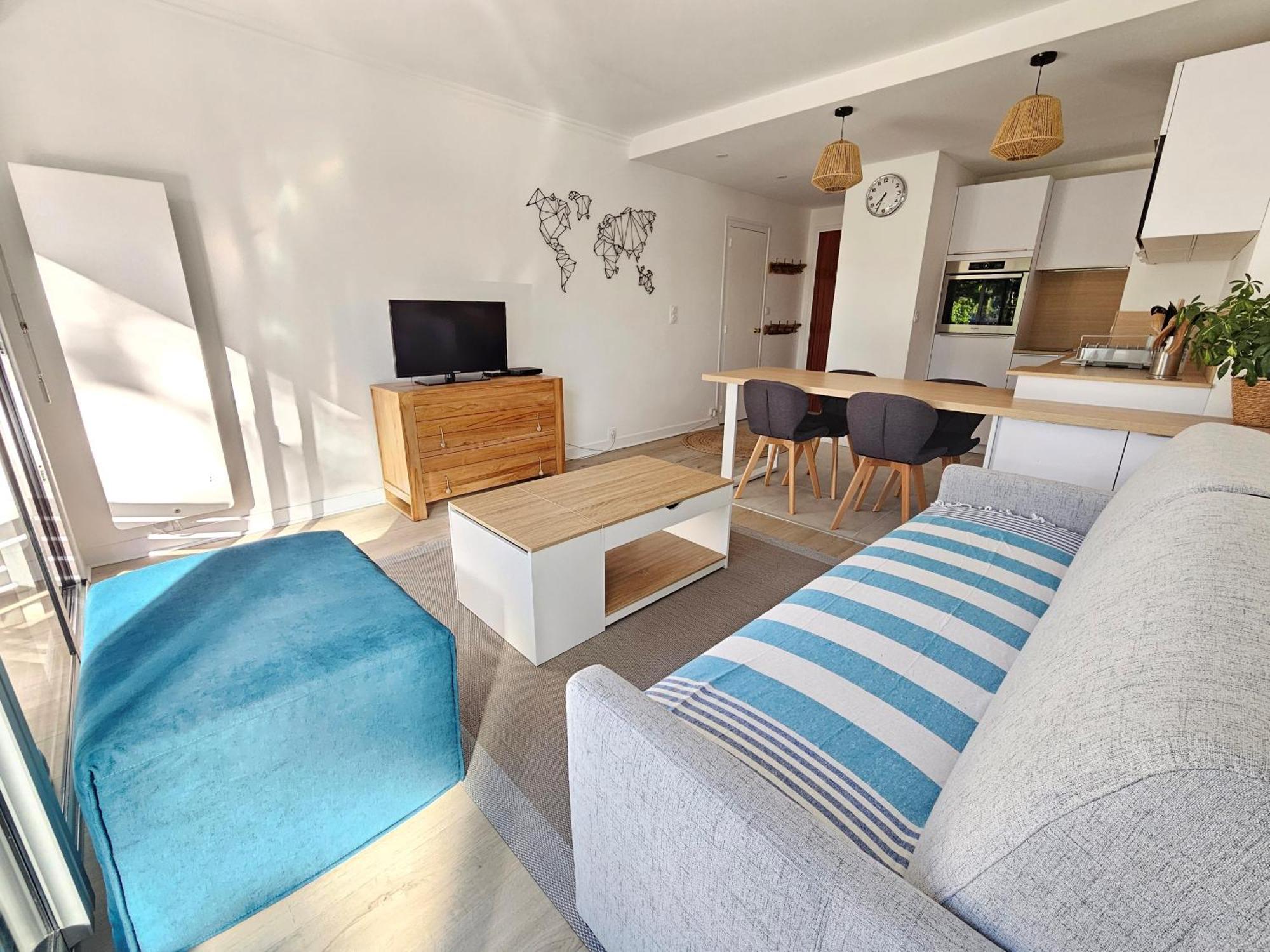 Le Capitole - Studio Plage Benoit Dans Residence Face Mer La Baule Dış mekan fotoğraf
